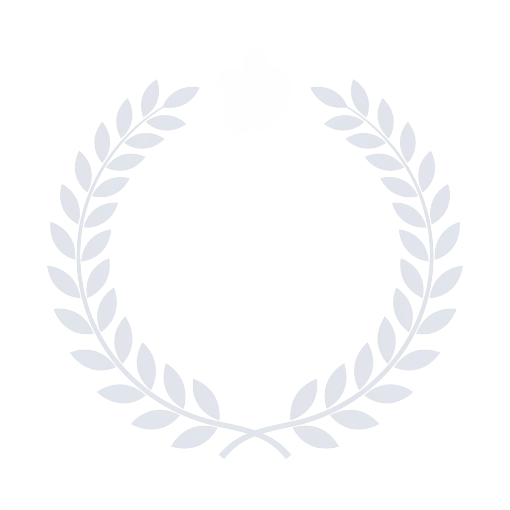 Decorative Award Laurel Watermark